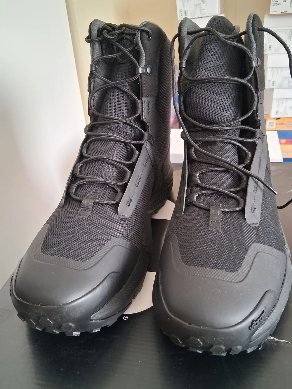 Under Armour Men's US SIZE 13 Black Tactical Lace-Up Boots NEW WITH BOX